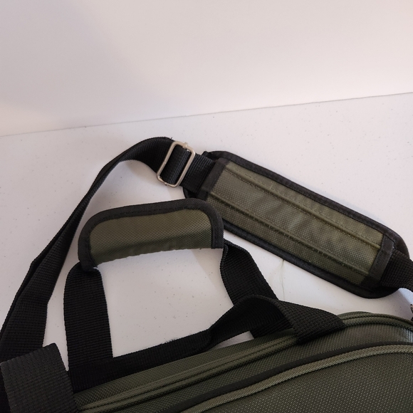 Skyway Green Travel Carry On Shoulder Tote Bag Luggage Laptop Business Office - Picture 4 of 11